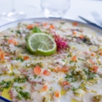 Recette Carpaccio de poulpe cru