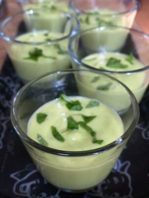 Recette Gaspacho vert