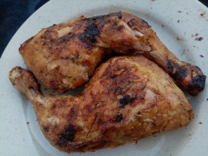 Recette Cuisses de poulet grillé au barbecue