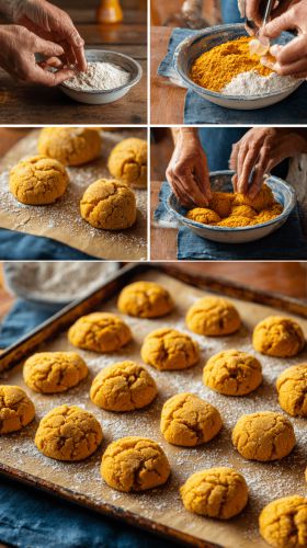 Recette Soft Pumpkin Crinkle Cookies: Fall’s Coziest Treat Awaits
