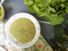 Recette Soupe de laitue printanière