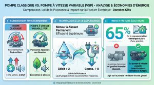 Recette Pompe piscine vitesse variable : avantages et coût réel