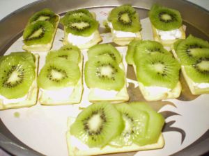 Recette Tartelettes sablées au kiwi