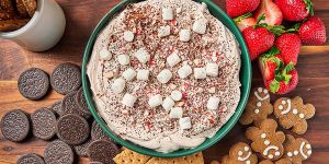 Recette No-Bake Hot Chocolate Dip