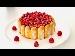Recette Charlotte  Framboises, Dessert  Rapide