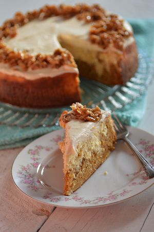 Recette Gâteau au fromage au gâteau aux carottes