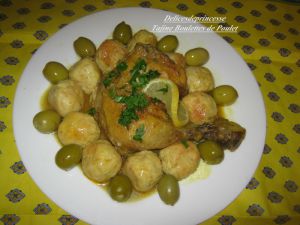 Recette Tajine boulettes de poulet