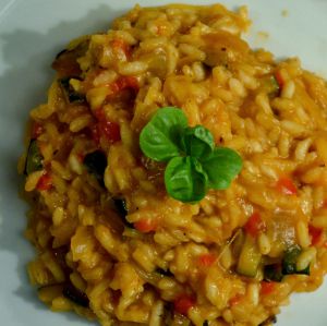 Recette Risotto aux légumes de Provence