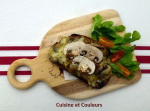 Recette Tartine jurassienne aux champignons