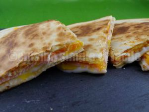 Recette Quesadillas jambon -fromage