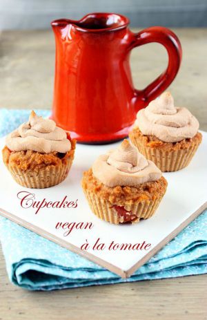 Recette Cupcakes vegan à la tomate (recette salée)