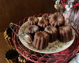 Recette Cannelés Chocolat au bon goût du Cognac