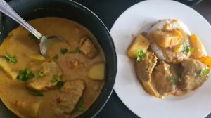 Recette Filet mignon de porc au curry doux façon thaï (au robot I-Companion Touch xl ou sans)
