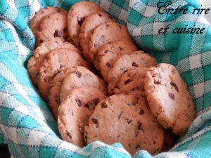 Recette Cookies sablés à la Pâte à tartiner Noisettes et Chocolat