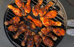 Recette Poulet parfumées sauce barbecue