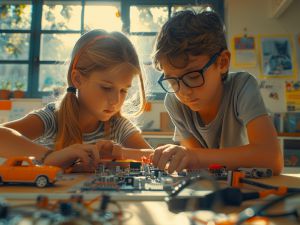 Recette Bénéfices d’un circuit électrique de voiture pour l’épanouissement des enfants
