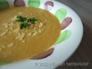 Recette Soupe coco africa