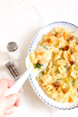 Recette Pâtes, pommes de terre et fromage (pasta, patate e provola) comme à Naples