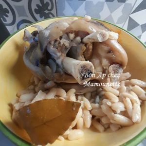 Recette Jambonneau frais et lingots au cookéo, et à suivre histoire d'une amie