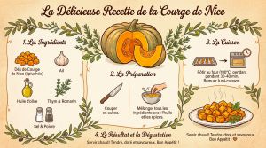Recette Délicieuse recette de la courge de nice