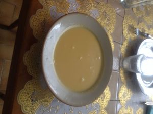 Recette Soupe potiron au lait de coco