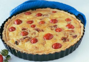 Recette Quiche poulet et tomates cerises au Thermomix