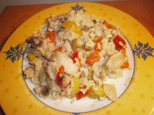Recette Risotto hivernal (champignons, poireau, fenouil)