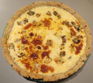 Recette Quiche roquefort noix