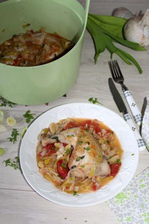 Recette Cuisses de poulet et ses petits légumes( + idée menu)