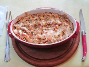 Recette Gratin de fenouil aux crevettes et graines de sarrasin