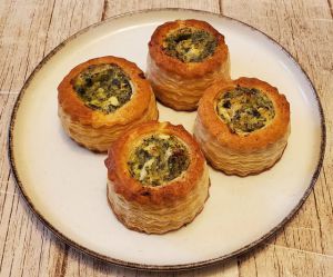 Recette Bouchées à la reine océanes à l'oseille au Thermomix