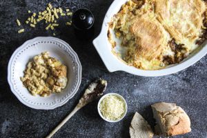 Recette Gratin de knepfle aux endives et au munster