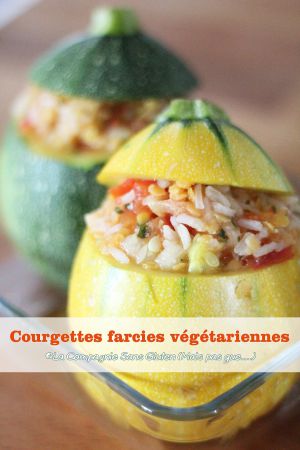 Recette Courgettes farcies végétariennes - vegan