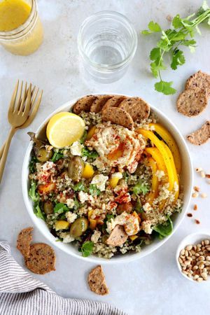 Recette Salade de quinoa méditerranéenne