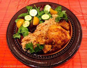 Recette Hauts de cuisses de poulet à la marocaine