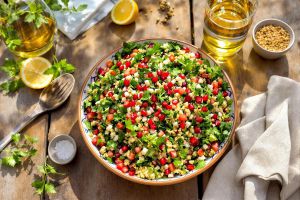 Recette Secret (trop peu connu) pour un taboulé libanais ultra léger et réussi