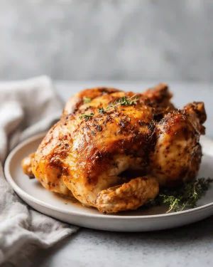 Recette Poulet rôti au Airfryer
