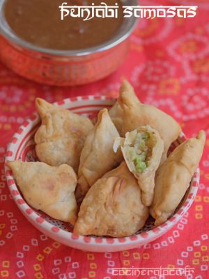 Recette Samossas du Pendjab, chutney de dattes au tamarin [Punjabi samosa]