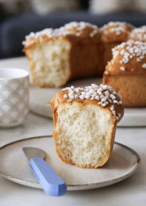 Recette Brioche SANS beurre et SANS oeufs (recette de Michalak)