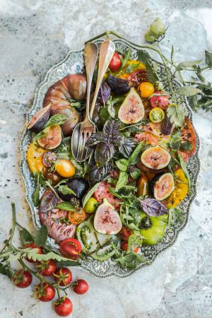 Recette Salade de tomates de fin de saison : Sublimer la rareté du potager