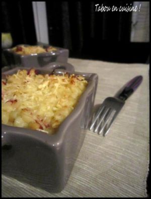 Recette Gratin de coquilettes au jambon