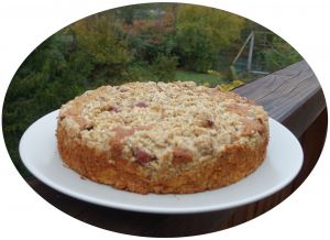 Recette Gâteau crumble aux pommes & noisettes