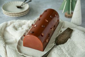 Recette Bûche café et noisette