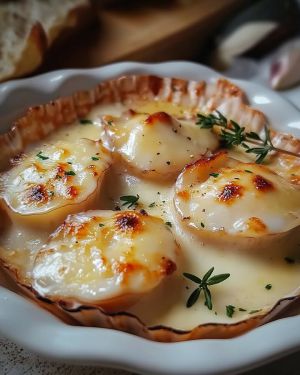 Recette Saint-Jacques Crémeuses Délicieuses : Recette Facile