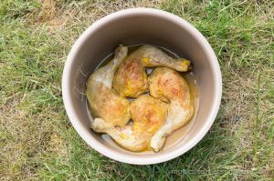 Recette Meilleures cuisses de poulet à la moutarde au multicuiseur