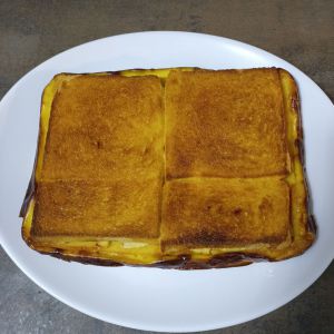 Recette Gâteau pain perdu et pommes au COMBI NINJA