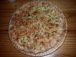 Recette Quiche poireaux et surimie