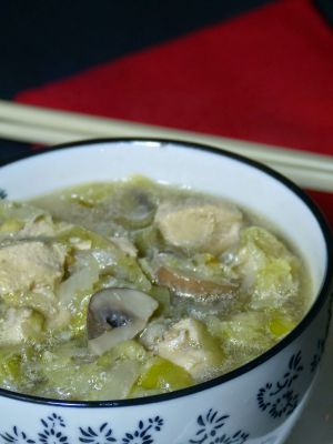 Recette Soupe asiatique au poulet