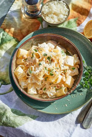 Recette Pâtes à la ricotta et au citron