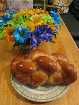Recette Challah, un pain brioché tressé sans beurre (cuisine juive)